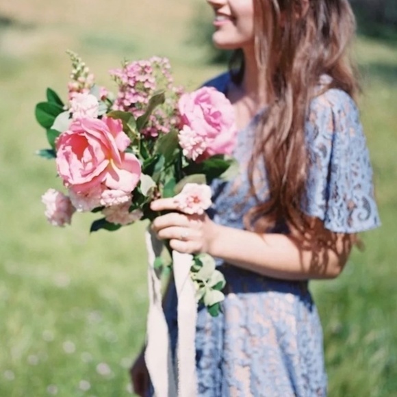 ANTHROPOLOGIE Moulinette Soeurs Genevieve Lace Dress Size 0 - Picture 9 of 10